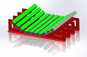 Support de construction légère impact bars