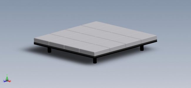 Tôles d'usure en céramique