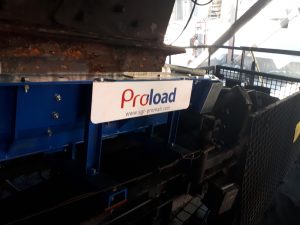 Installed Proload system